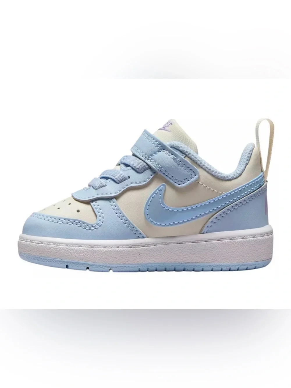 Nike Toddler Court Borough Low Recraft Shoes Blue/Ivory 8C New